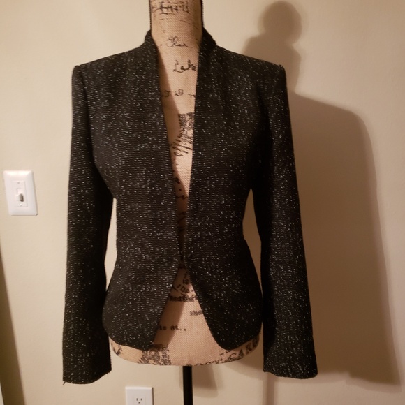 LOFT Jackets & Blazers - Loft black and white blazer size 10